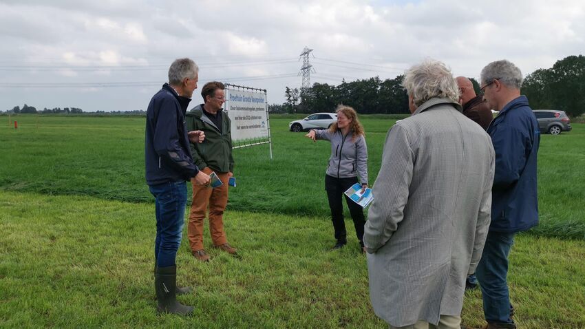 Bezoekers in de VIPNL Proeftuin Friesland